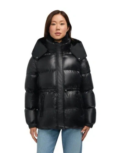 Pajar Halo Puffer With Removable Hood In Multi