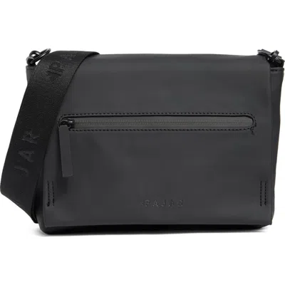 Pajar Jiro Waterproof Flap Crossbody Bag In Black