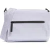 Pajar Jiro Waterproof Flap Crossbody Bag In Lilac