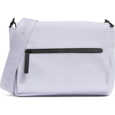Pajar Jiro Waterproof Flap Crossbody Bag In Lilac