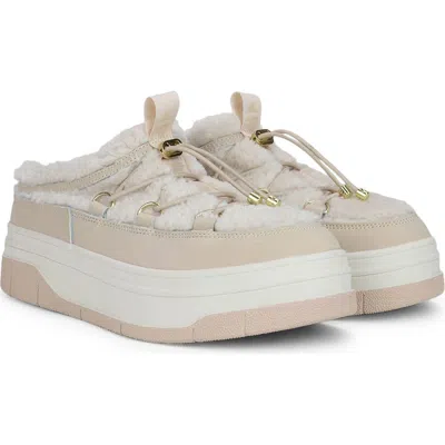 Pajar Jules Waterproof Platform Sneaker Mule In Neutral