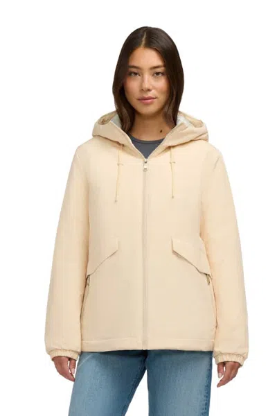 Pajar Julia Lightweight Jacket With Hood In Parchment