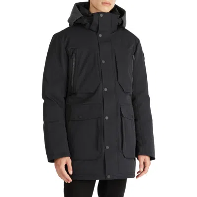 Pajar Karsten Water Repellent 550 Fill Power Down Coat In Black
