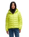 Pajar Kateri Light Weight Boxy Puffer In Neo Green