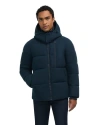 Pajar Kepler Wool-like Puffer With Removable Hood In Blue