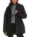 Pajar Lyvien Packable Puffer Coat In Black