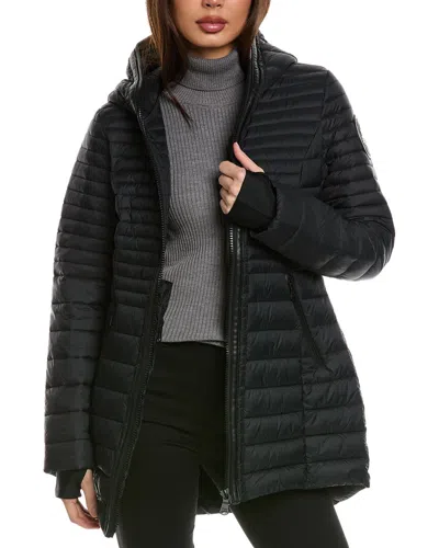 Pajar Lyvien Packable Puffer Coat In Black