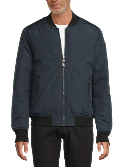 Pajar Men's Aries Reversible Bomber Jacket In Blue