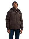 Pajar Men's Men S Comet Mixed Media Puffer With Detachable Hood In Multi