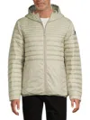 Pajar Men's Eriksson Quilted Puffer Jacket In Green
