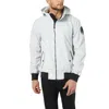 Pajar Halcyon Hooded Rain Jacket In Silver