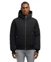 Pajar Pine Bomber With Fixed Hood And Detachable Fur Trim In Black