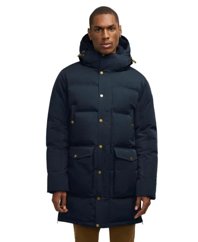 Pajar Men's Men S Prescott Long Length Parka With Detachable Sherpa Lined Hood In Navy