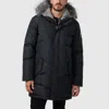 Pajar Men's Mick Luxury Parka With Rabb It Lined Split Hood In Black