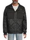 Pajar Men's Obsidian Quilted Nylon Jacket In Black