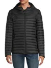 Pajar Men's Osprey Channel Quilted Lightweight Puffer Jacket In Black