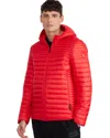 Pajar Men's Osprey Lightweight Packable Puffer Jacket In Red