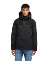 Pajar Wiyot Mixed Media Lightweight Jacket In Black