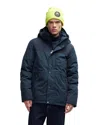 Pajar Wiyot Mixed Media Lightweight Jacket In Blue