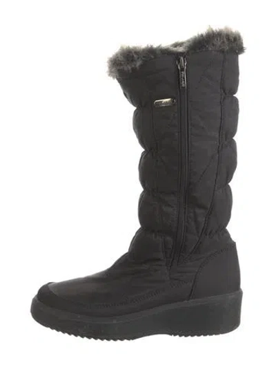 Pre-owned Pajar Nylon Boots In Black