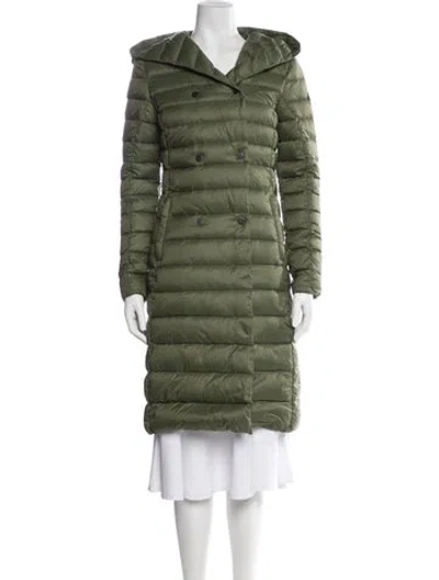 Pre-owned Pajar Nylon Down Coat W/ Tags In Green