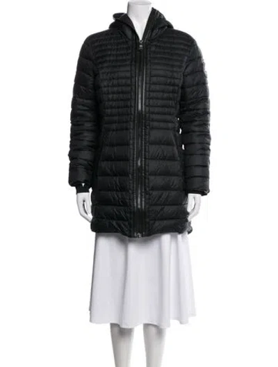 Pre-owned Pajar Nylon Down Jacket In Black