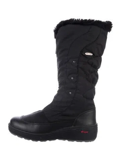 Pre-owned Pajar Nylon Snow Boots In Black/blue