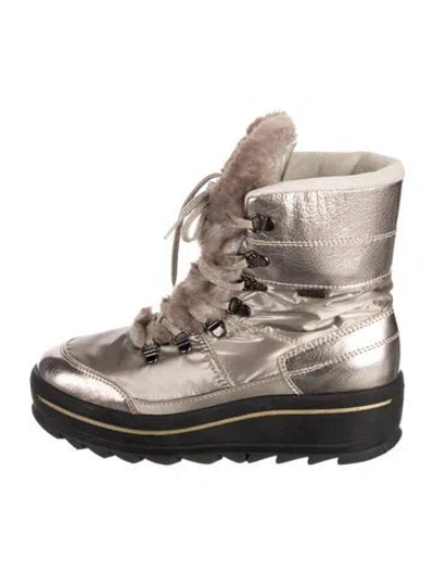 Pre-owned Pajar Nylon Snow Boots In Multicolor