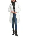 Pajar Sterling Onion Quilted Longline Anorak In White