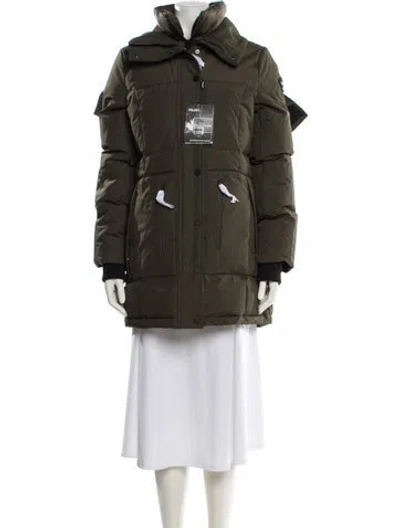 Pre-owned Pajar Parka In Green