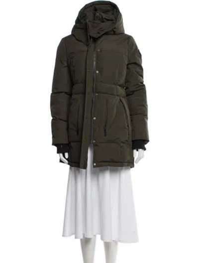 Pre-owned Pajar Parka In Green