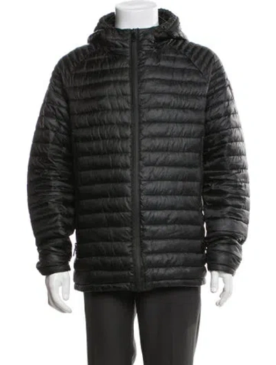 Pre-owned Pajar Puffer Coat In Black