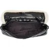 Pajar Quilted Faux Shearling Shoulder Bag In Black Mix