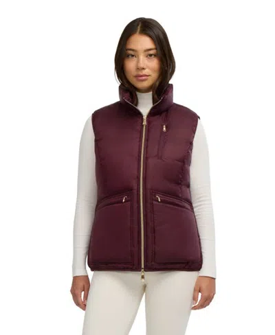 Pajar Reese Lightweight Lite Vest In Mulberry