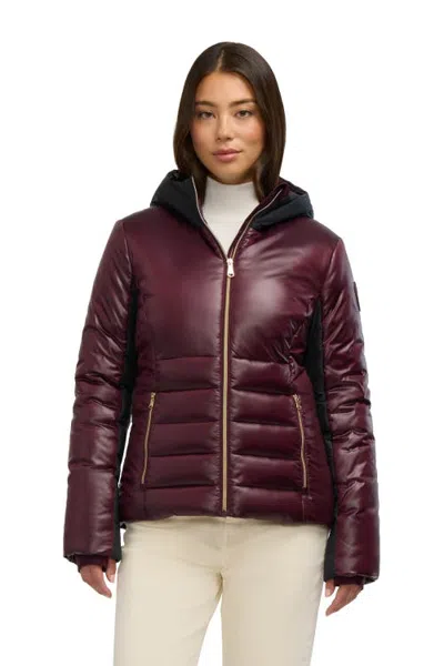 Pajar Rosie Lightweight Lite Jacket In Mulberry