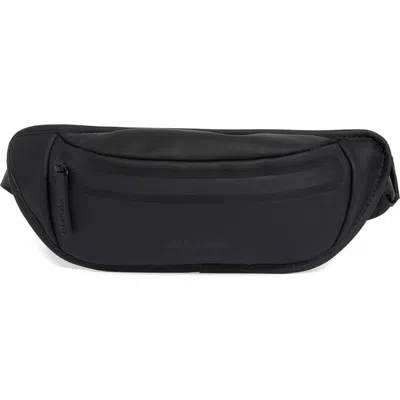 Pajar Rubberized Belt Bag In Black