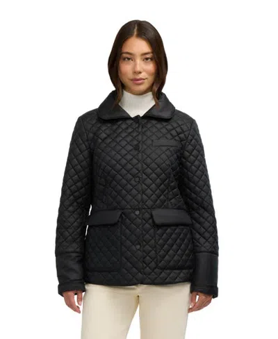 Pajar Selene Lightweight Jacket With Hidden Hood In Black