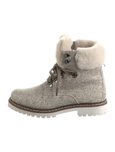 Pre-owned Pajar Suede Boots In Multi