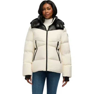 Pajar Tansy Midweight Puffer Jacket In White Opal