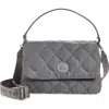 Pajar Top Shoulder Nylon Shoulder Bag In Grey