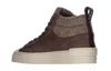 Pajar Tray Wool Lined Mid Top Sneaker In Brown