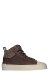 Pajar Tray Wool Lined Mid Top Sneaker In Brown