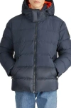 Pajar Valby Water Repellent Mixed Media 550 Fill Power Down Jacket In Graphite