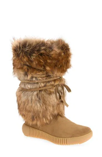 Pajar Viera Faux Fur Boot In Gold