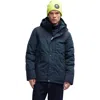 Pajar Wiyot Mixed Media Lightweight Jacket In Blue