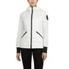 Pajar Women's Cressy Mixed Media Channel Quilted Stretch Puffer In Multi