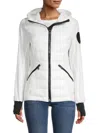 Pajar Women's Cressy Quilted Puffer Jacket In White