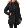 Pajar Women's Discovery Mix Quilted Puffer With Hooded Detachable Bib In Multi