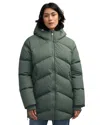 Pajar Fallon Boxy Inverted Chevron Quilted Puffer In Multi
