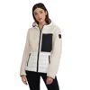Pajar Fawn Ladies Lightweight Mixed Media Jacket With Fixed Hood In Multi